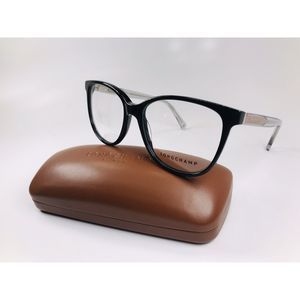 New LONGCHAMP LO2618 001 Black Eyeglasses 54mm with Case